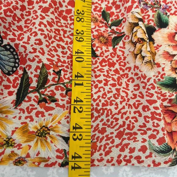 Farm Rio For Anthropologie Verbena Tiered Floral Midi Summer Dress Size S - Picture 12 of 12